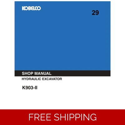 KOBELCO K903-II EXCAVATOR WORKSHOP REPAIR MANUAL